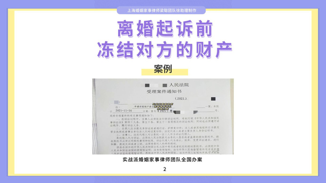 律师离婚诉讼文书全面解析